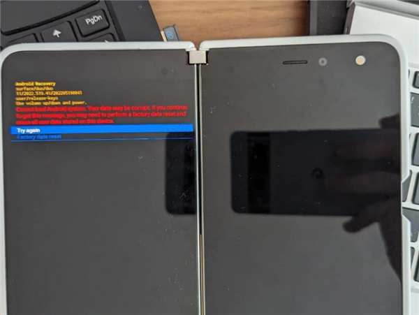 微软表面Duo颠覆:Android 12L升级概率直接砖